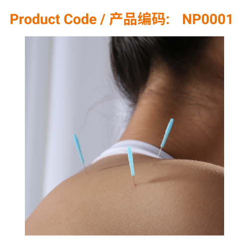 P-Type Plastic Handle Acupuncture Needles (guide tube) (100 needles per box)